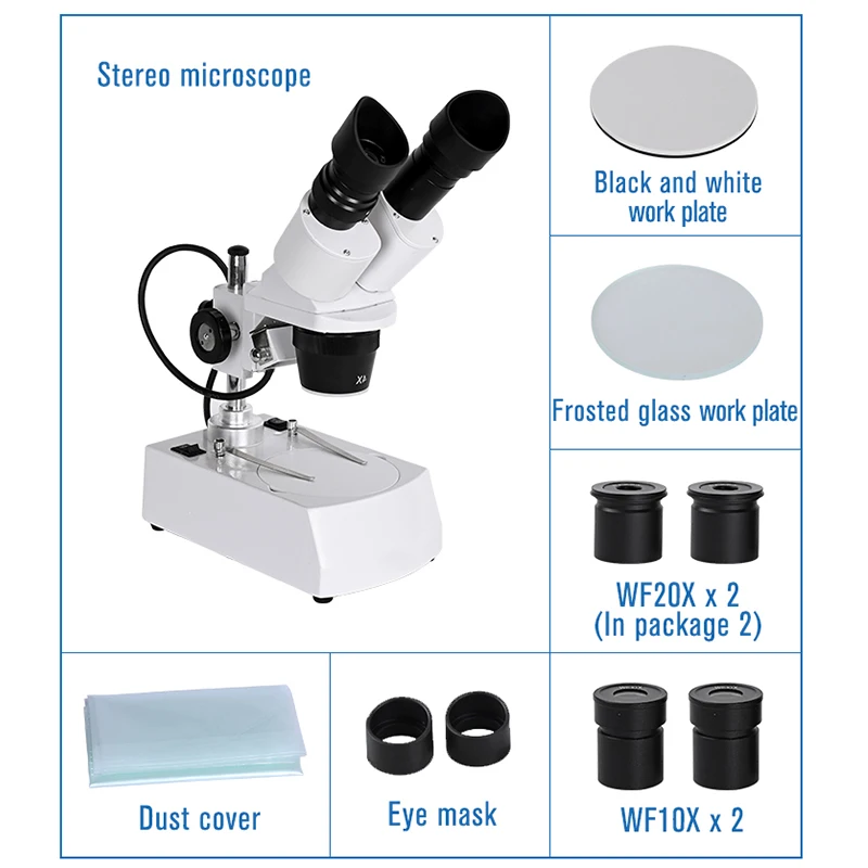 Zoom 20x 40x 80X Saldatura professionale HD Binoculare stereo microscopio up/giù HA CONDOTTO LA luce fonte di riparazione del telefono PCB