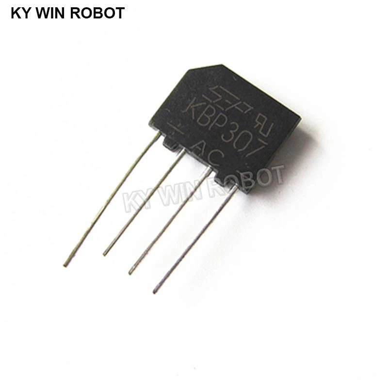 5PCS 3A 1000V KBP307 diode bridge rectifier KBP 307 power diode electronica componentes