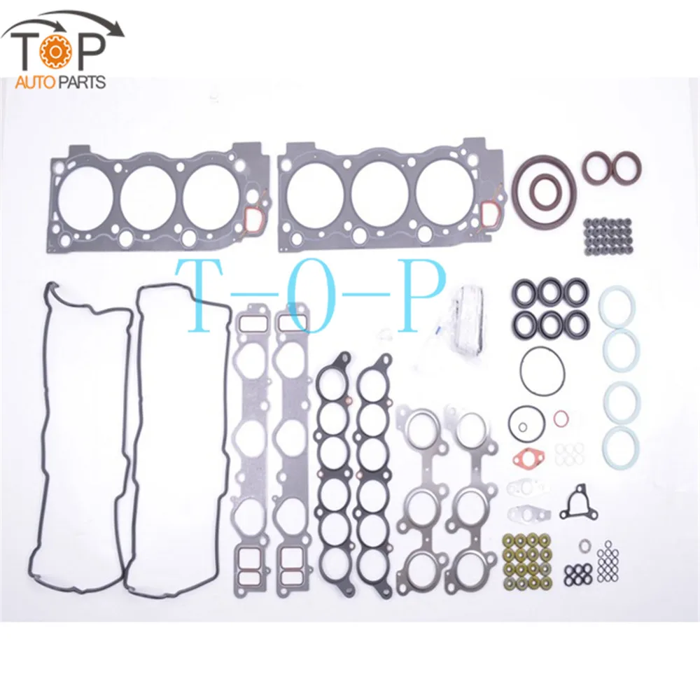 

5VZ 5VZFE Engine Rebuilding Gasket Set 04111-62081 For Toyota 4 Runner Hilux II Pickup Land Cruiser 11116-62071