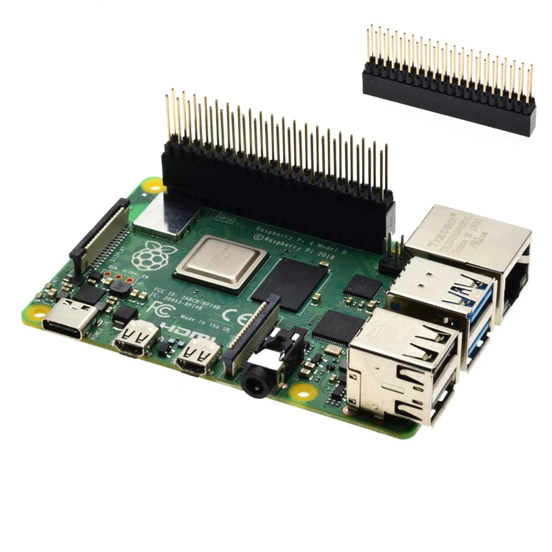 5Pcs Zubehör GPIO Stapeln Header für Pi A +/B +/Pi 2-Extra-lange 2x20 Pins