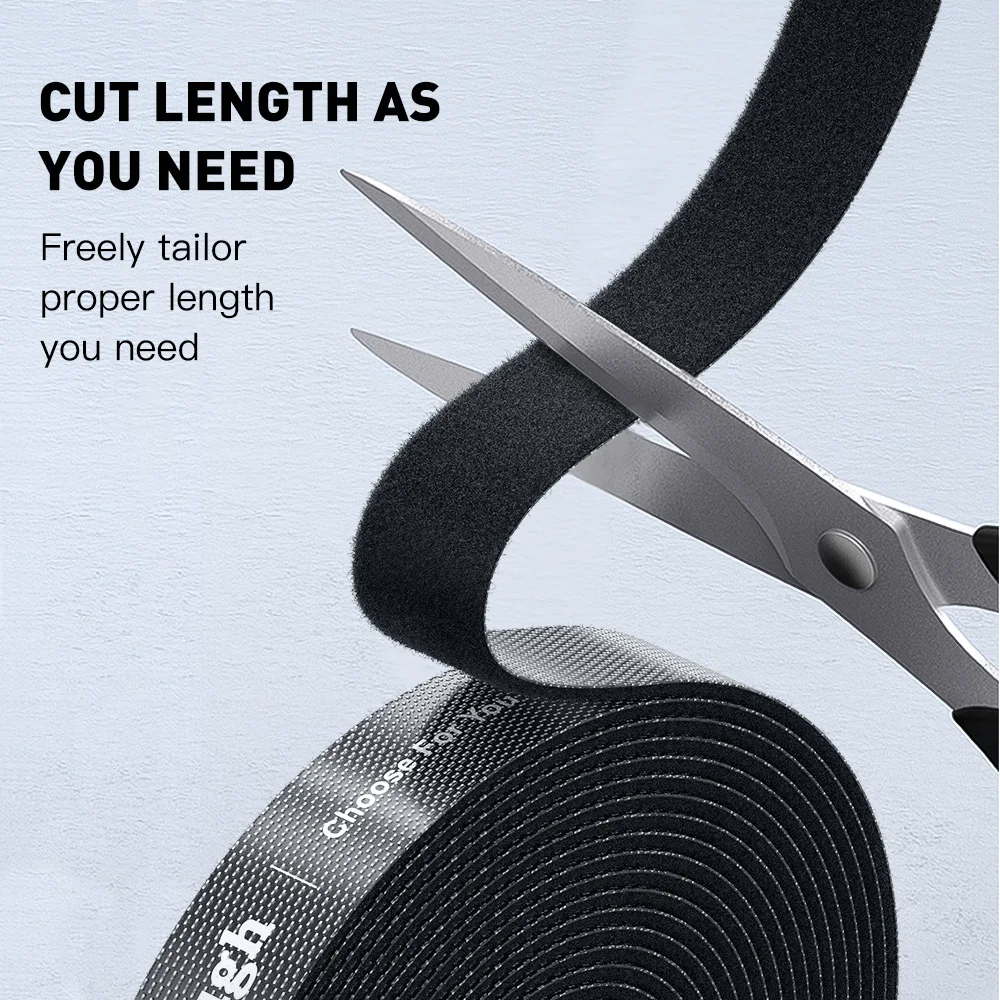 Elough-organizador de cables USB, bobinador de cables de 0,5 M-5M, soporte para auriculares, Cargador USB, Protector para iPhone, Samsung y Xiaomi