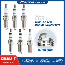 China Original TORCH KH6RIU-11 Iridium Spark Plug for Car MITSUBISHI/Nissan/PEUGEOT/SUZUKI/VOLVO/Bmw/SUBARU/TOYOTA/OPEL/RENAULT