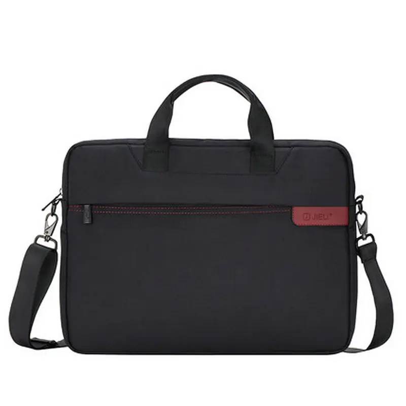 Fashion Black 15 Inch laptop bag Shakeproof Mens Computer Bag Office Business Messenger Bag