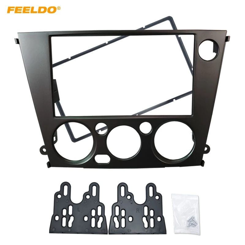 

Автомагнитола FEELDO, стерео 2DIN, CD, DVD, Fascia, рамка, адаптер для Subaru Legacy/Outback(LHD), панели приборной панели, рамки, Комплекты # HQ2111