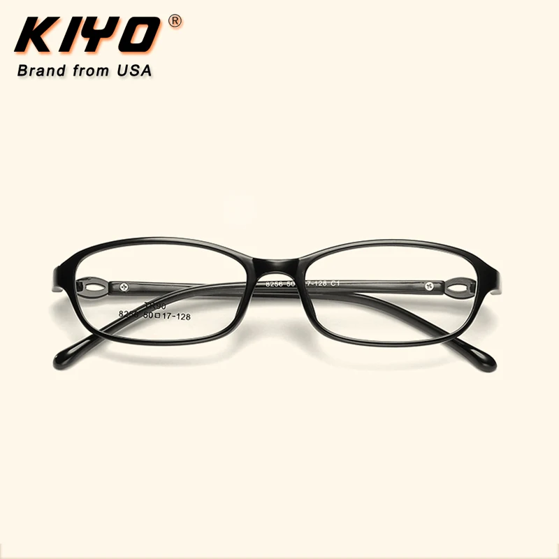 KIYO Brand 2020 New Women Men Fashion Optical Frame TR90 Eyeglasses Frames Square Spectacles Glasses High Quality Eyewear 8256