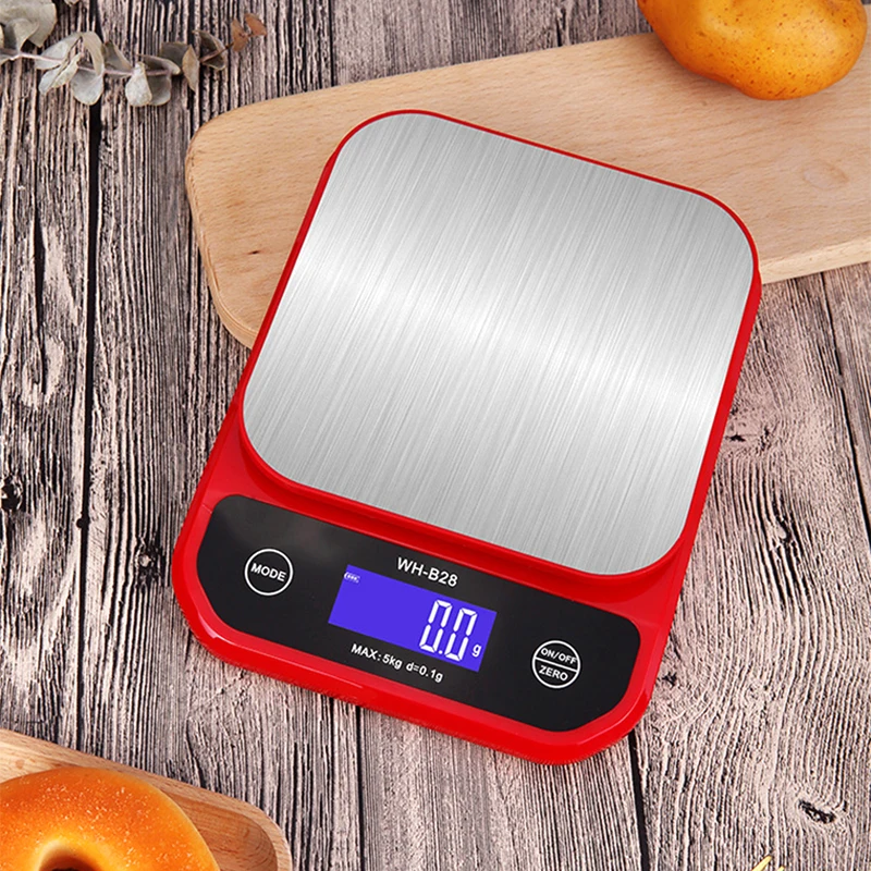 Imagem -05 - Usb de Carregamento Digital Cozinha Escala Ip67 à Prova Dip67 Água de Aço Inoxidável Balança de Peso Comida Dieta Eletrônica 10kg 1g 5kg 0.1g
