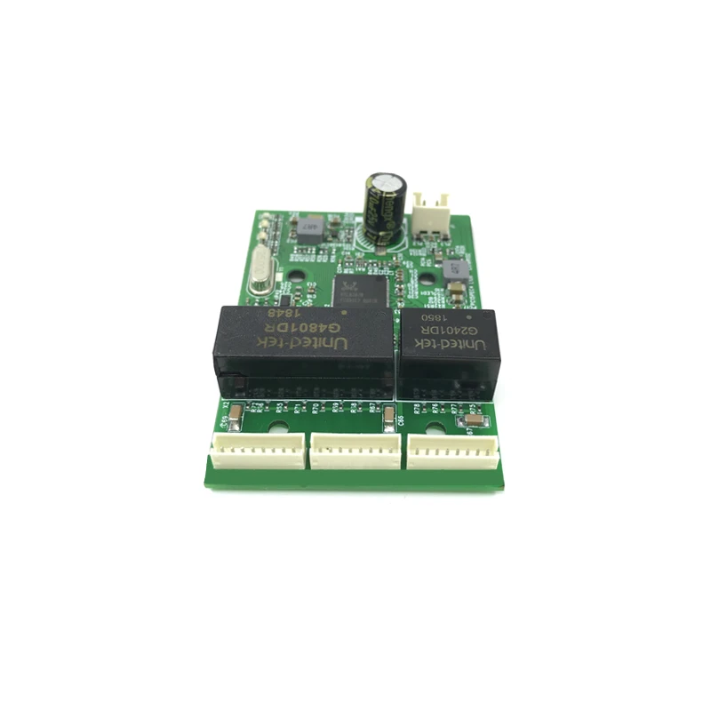 Módulo PBCswitch Mini PBC OEM, tamaño mini, 3 puertos, interruptores de red, placa Pcb, mini Módulo de interruptor ethernet de 10/100/1000Mbps
