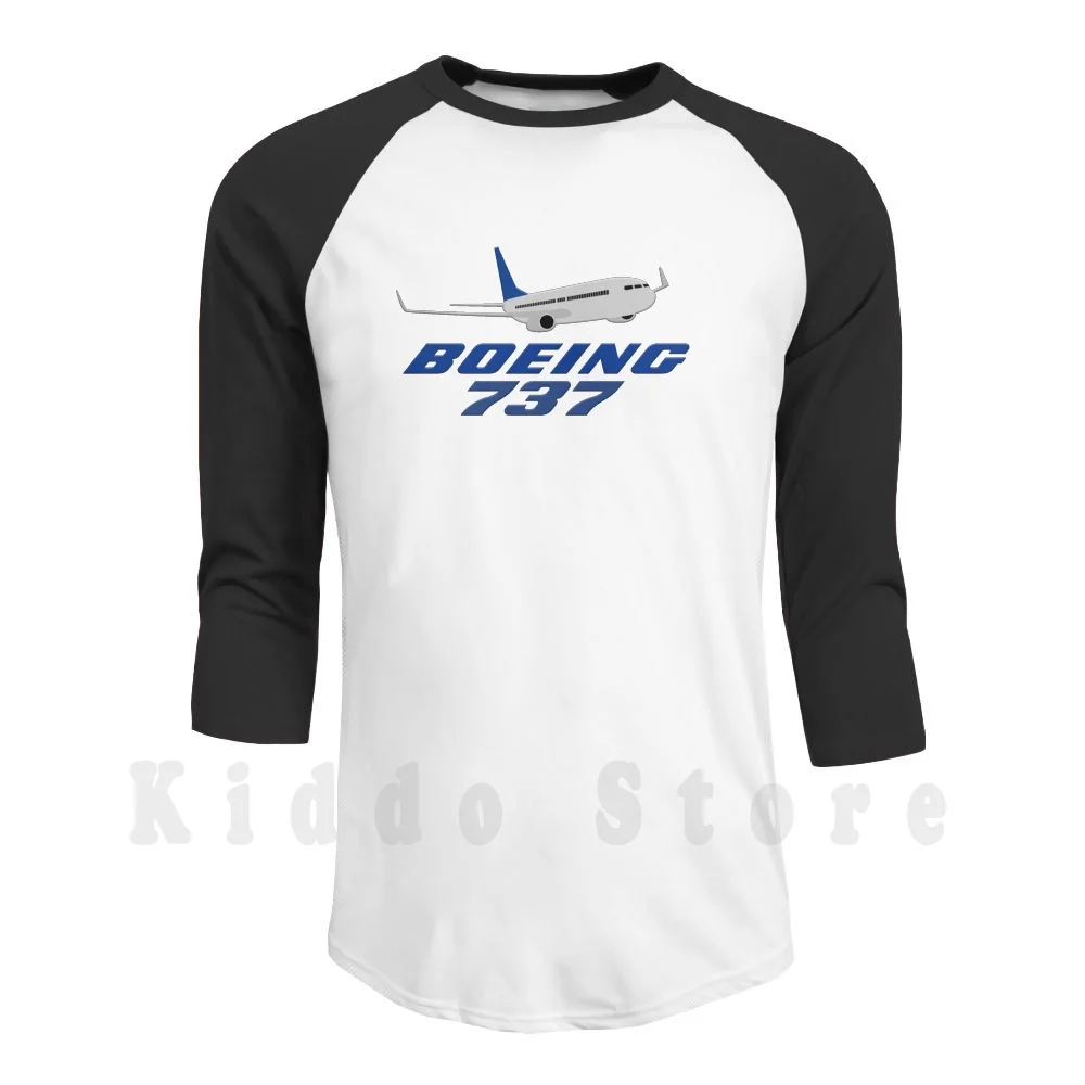 Boeing 737 Hoodies Long Sleeve Boeing Airbus Plane Aviation Airplane 747 737 777 Airplane Fly Flying Cockpit