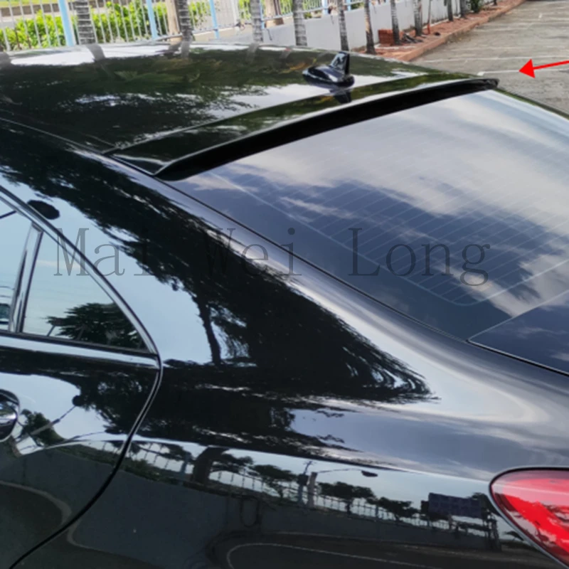 For Benz W218 Roof Spoiler 2012-2017 Benz W218 CLS300 CLS350 CLS63 Roof Spoiler ABS Material Car Rear Wing Spoiler