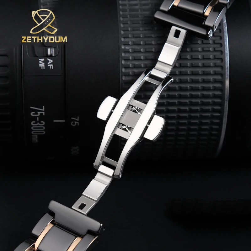 20mm 22mm Watch Band Strap For Samsung Galaxy 3 Watch 42 46mm GEAR S3 Active2 Classic quick release for Huawei GT Ceramic strap