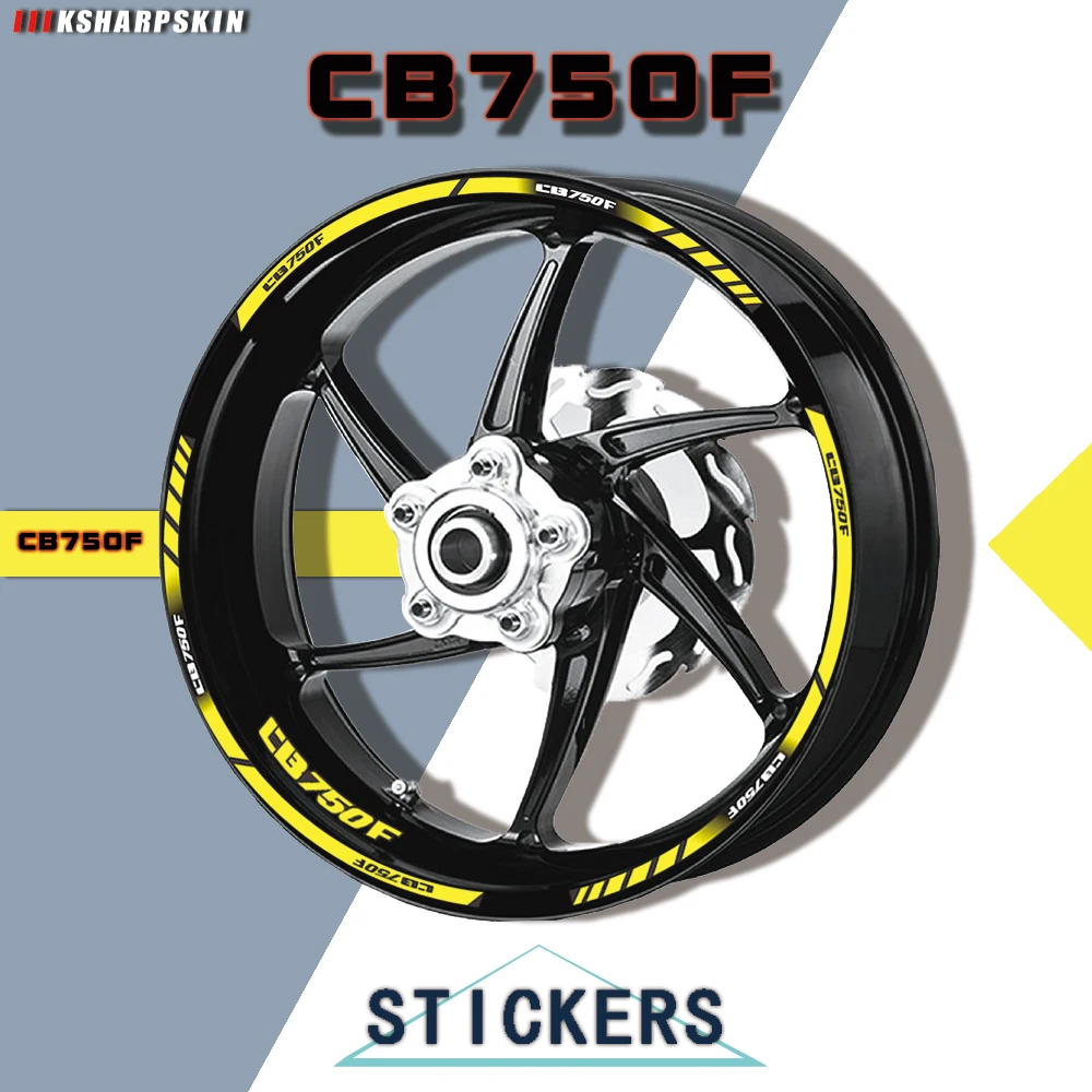 

The new sale of reflective stickers for motorcycle wheels is suitable for HONDA CB750F