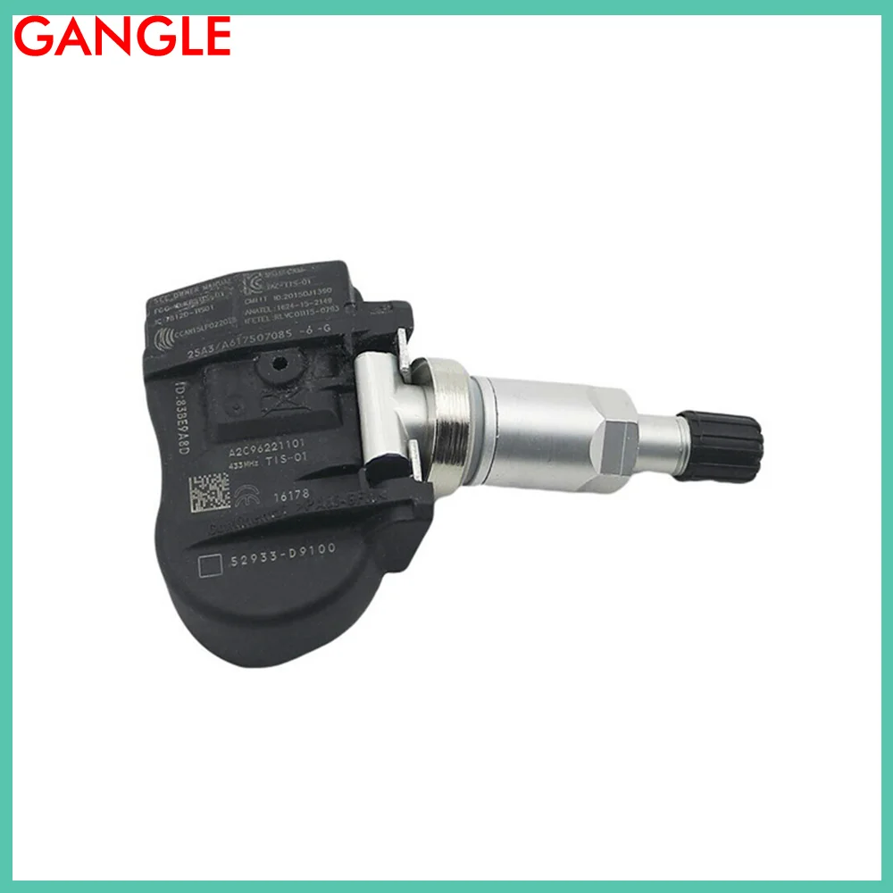 FOR 2015-2021 KIA SPORTAGE (QL) 52933-D9100 52933D9100 TPMS 433MHz TIRE PRESSURE SENSOR TPMS KIA 52933-D4100 52933-F2000