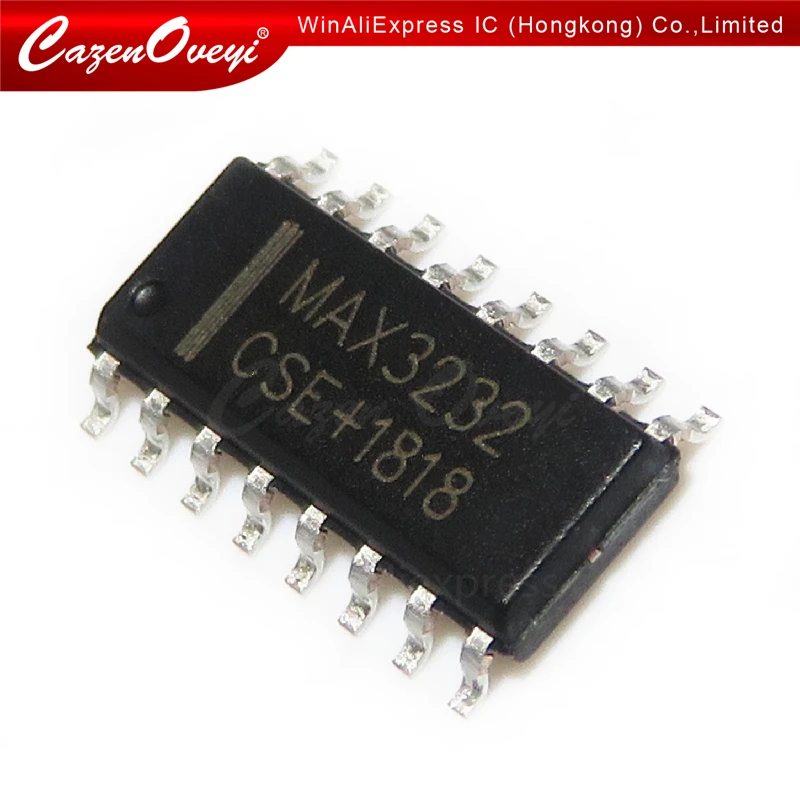 10pcs/lot MAX3232ESE MAX3232CSE MAX3232 SOP-16 In Stock