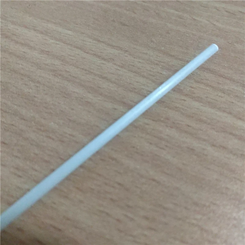 10pcs 1000mm White Glass Fiber Rod Diameter 2mm Fiberglass Elastic Insulation Rods for Multicoptor Making Model Materials