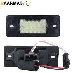 2Pcs No Error LED Number License Plate Light Lamp White for VW GOLF4 Variant/Golf5 Variant /Passat B5.5 Variant/Touareg /Tiguan