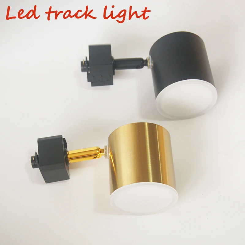 

LED Track Light Fixture Indoor Modern Design 6W COB Ceiling Rail Lamp Adjustable Shop Showroom Clothing Store Lighting 220V