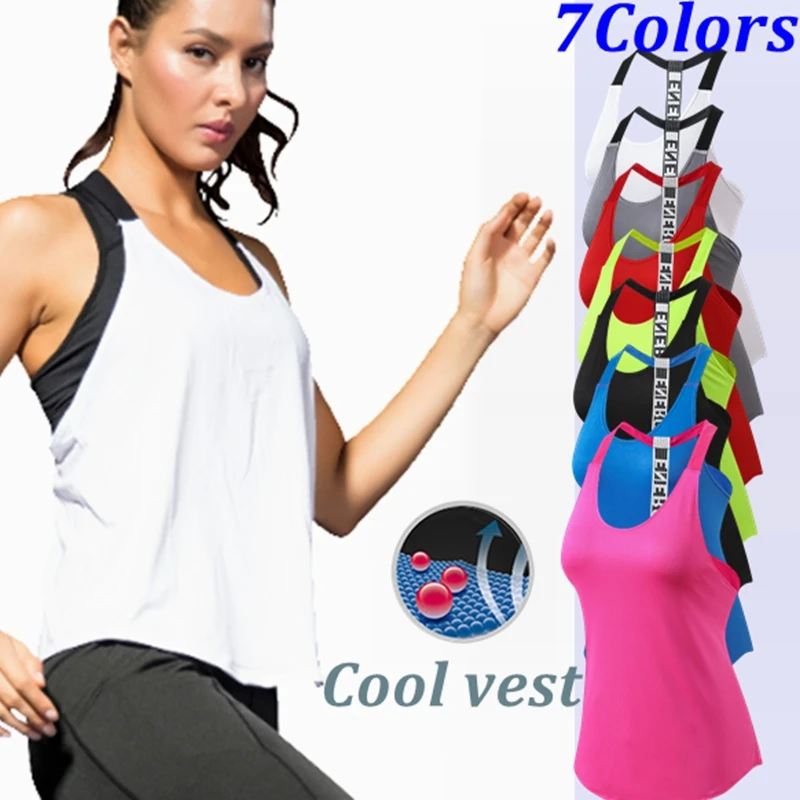 

New Summer Fitness Women Yoga Top yoga vest Breathable Gym Workout Tank Top Sexy Backless Sport T Shirt Women Running Shirt Spor