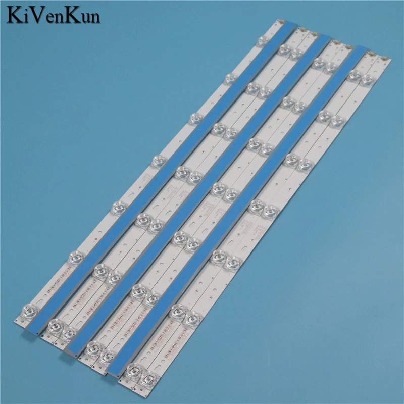 14PCS Brand New TV Lamp LED Backlight Strips For JVC LT-55EM75 HD TV Bars Kit LED55D7-01(B) PN:30355007202 LED Bands Ruler