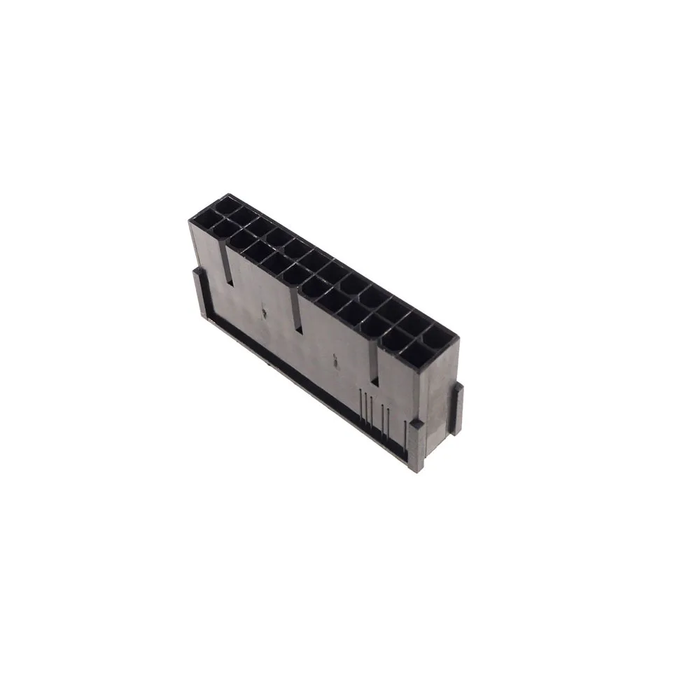 10Pcs 5559 4.2 mm 24 Pin Female Power Connector Housing Plastic Shell 24 Position Motherboard ATX