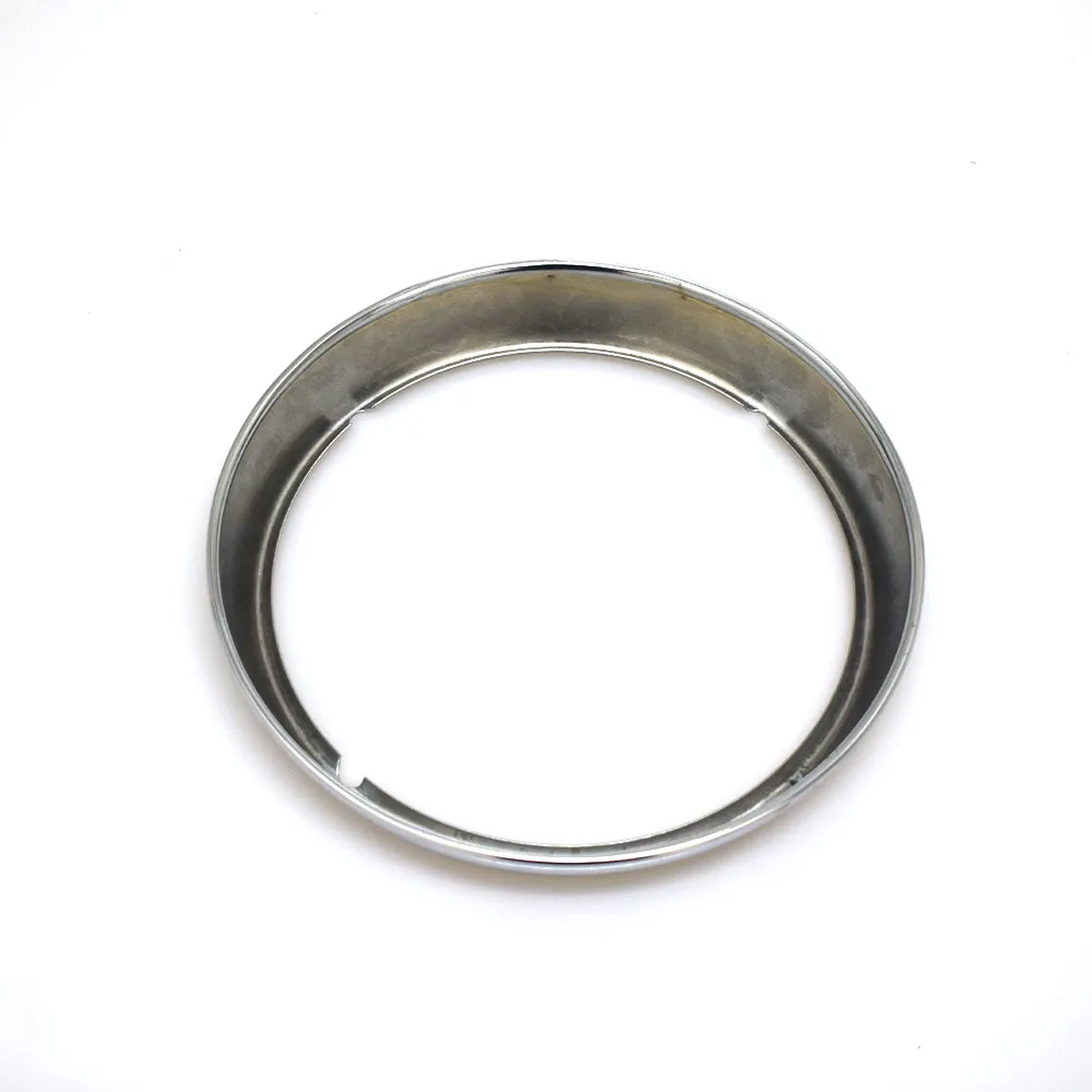 For Harley Davidson Touring Road King Electra Glide Street Glide Motorcycle Front Chrome Headlight Trim Ring