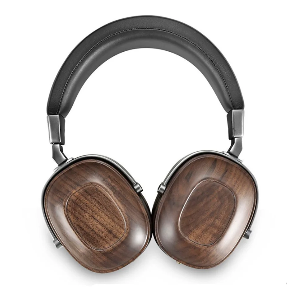 

B8 Walnut Wood Wearing HIFI Fever Headphones 50mm Beryllium Dynamic High Fidelity Headphones Stereo Noise Cancelling Headphones