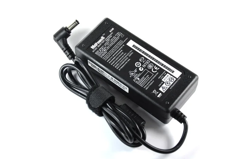 Per Toshiba 19V 3.42A Adattatore CA Del Computer Portatile di Potere del Caricatore di alimentazione Satellitare L35 L45 M105 M115 M200 M205 M30X