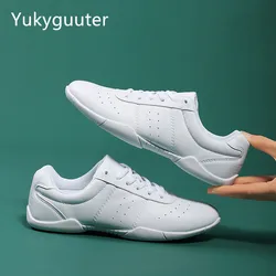 Çocuk Sneakers çocuk rekabetçi aerobik ayakkabı yumuşak alt spor spor ayakkabı caz Modern kare kız erkek dans ayakkabıları