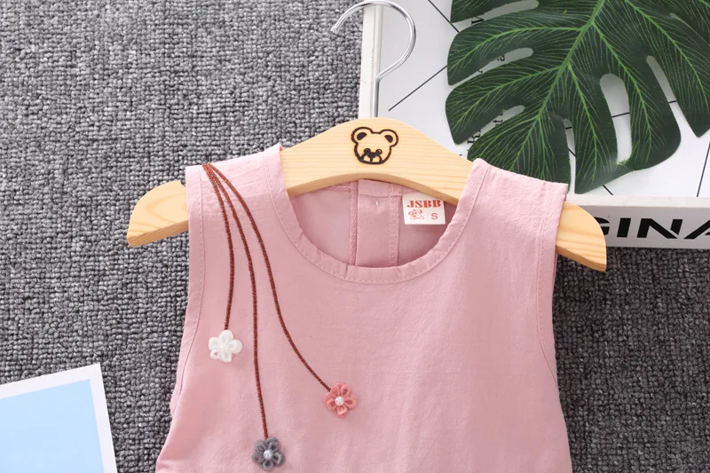 Ropa de moda para bebé, vestido de encaje bonito para niño y niña, traje a cuadros, ropa informal infantil, vestido de algodón para niño pequeño