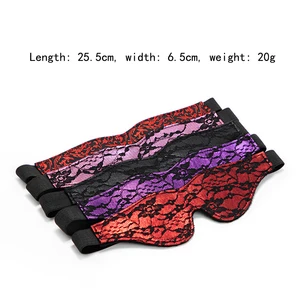 SMセックスボンデージエロティックコスチュームボンデージセックスレースアイマスク目隠しフェチBDSMパーティー女性マスカレードアイマスクセックスおもちゃの大人 10最高の販売目隠しセックス-5