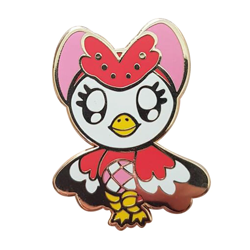 Celeste Pin Kawaii Animal Crossing Villager Badge Video Games Jewelry