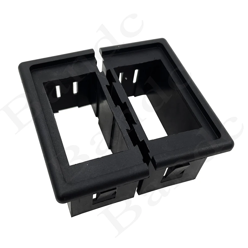 2 Way Gang Rocker Switch Clip Panel Housing Holder for the ARB/Carling/NARVA 4x4 Style, Camping Car, Waterproof