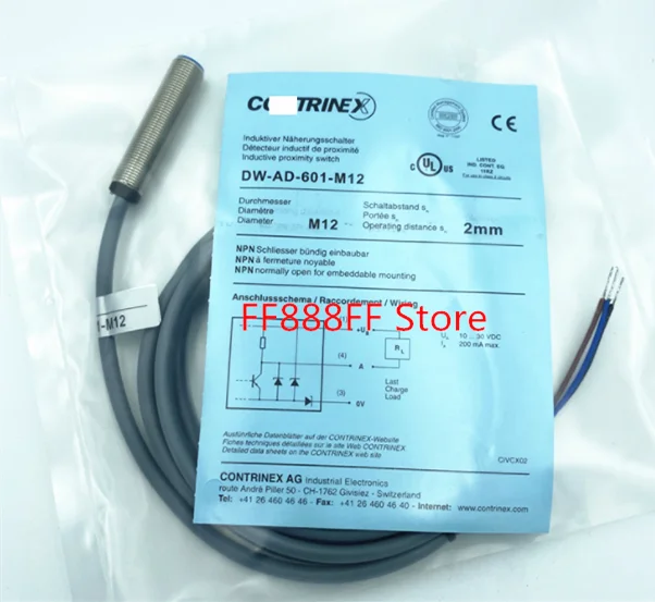 

DW-AS-601-M12/DW-AS-611-M12/DW-AS-614-M12/DW-AS-604-M12 Бесконтактный переключатель