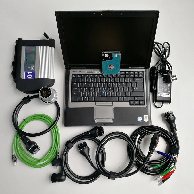 

MB Star Diagnostic Tool MB SD C4 with HDD Software 2023.12v DAS-DTS-VEDIAMO-EPC in Laptop D630 Ready to Work for Star C4 Cars