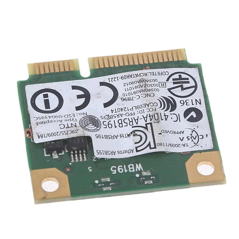 High Speed WiFi Wireless and BT Adapter Card DW1702 AR5B195 Network Card Bluetooth