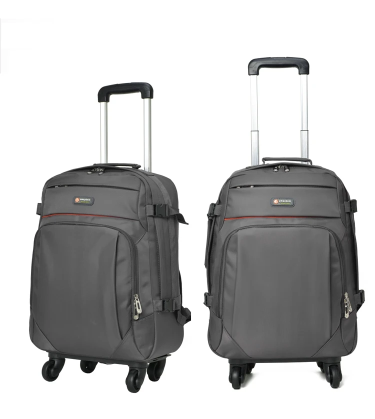 Imagem -05 - Trolley de Viagem para Homens e Mulheres Oxford Rolling Backpack Wheeled Bags Rolling Wheels Bagagem Mala