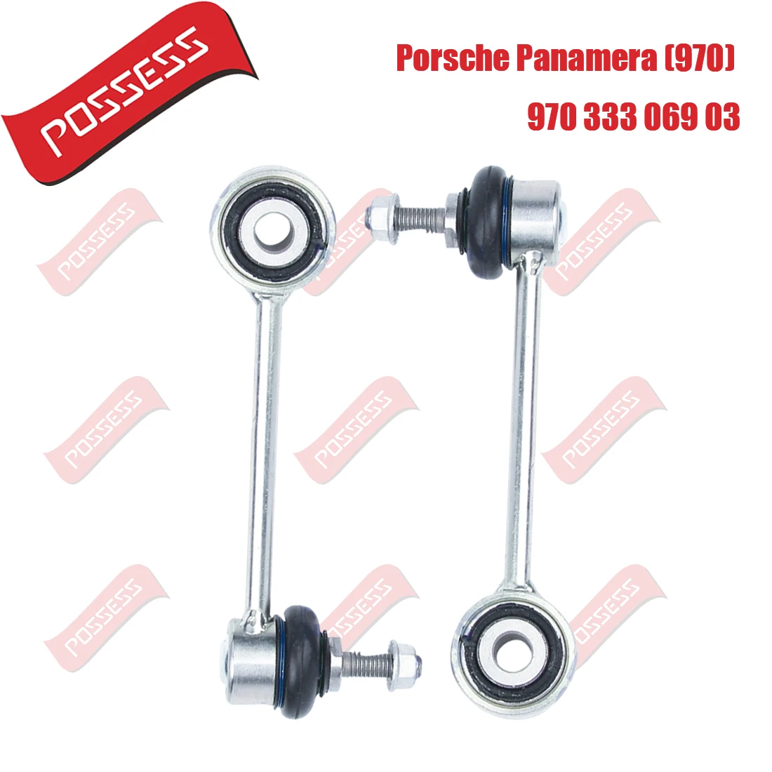 A Pair of  Rear Axle Sway Bar End Stabilizer Link Ball Joint For Porsche Panamera 970 3.6 4.8 4S 3.0 S E-Hyb 4.8 Turbo S 09-16