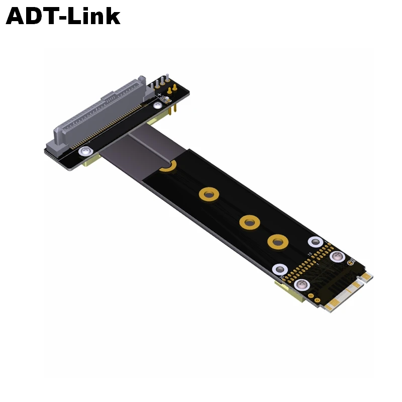 

U2 interface SFF-8639 ( U.2 ) to M.2 NVMe NGFF Key M key-M M2 Adapter Riser Card Ribbon extender Cable For U.2 NVME SSD