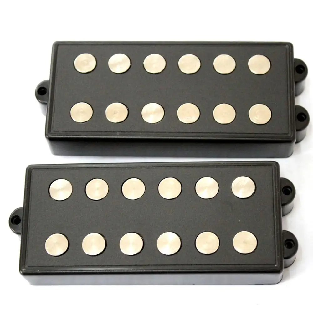 

A Set Artec 6 String Soapbar-Bass pickup （MMC6-BK）