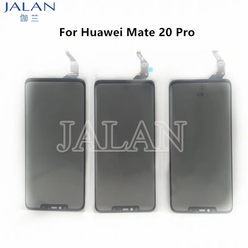 1pcs Touch Glass With Polarizer Lcd Glass Digitizer Panel  For HW Mate 20 pro Front Glass Touch Screen Replacement Repair