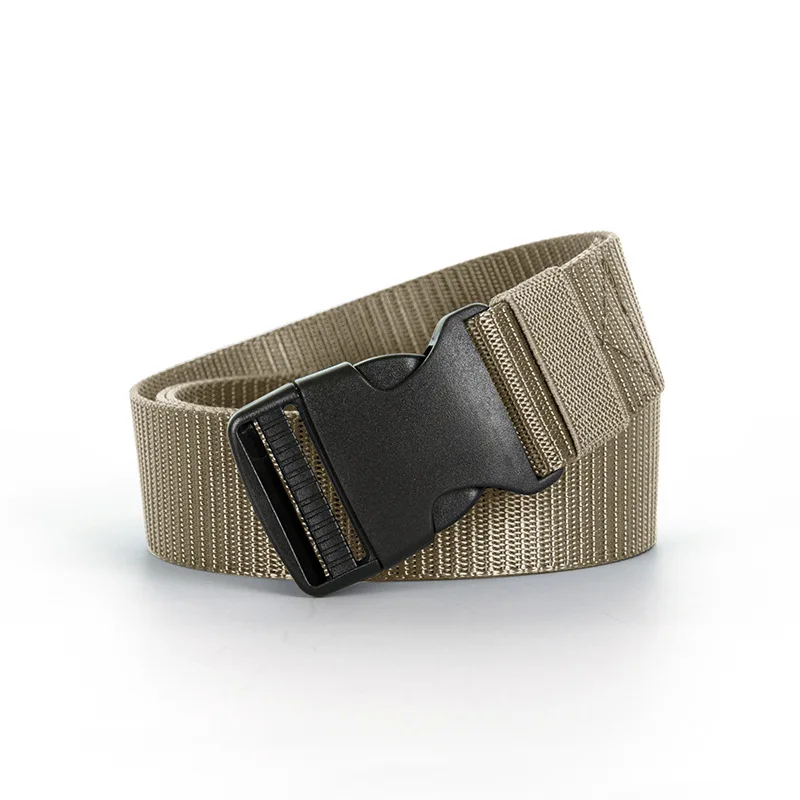 ZLY 2021 New Fashion Belt Men Women Unisex Nylon Material PC Buckle Quality Hiking Casual Travel Style Jeans Versatile Cool Belt