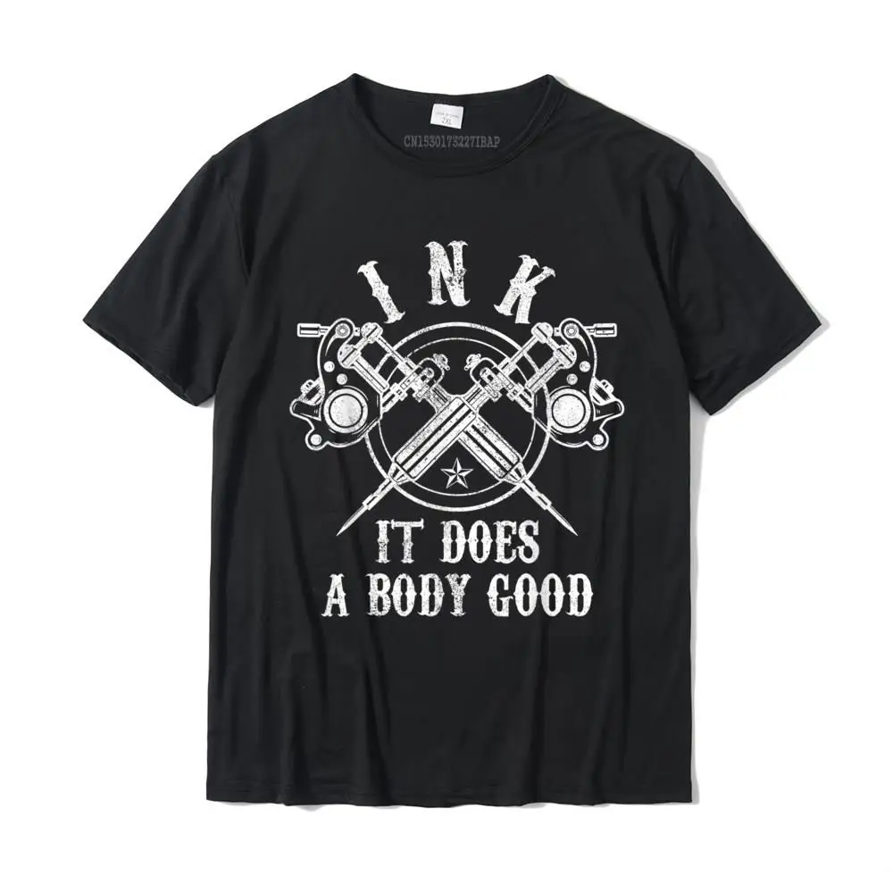 Tattoo Guns Vintage Ink Inked Funny tattoo Artist Gift T-Shirt Brand New Personalized Tops Tees Cotton T Shirt for Men Design