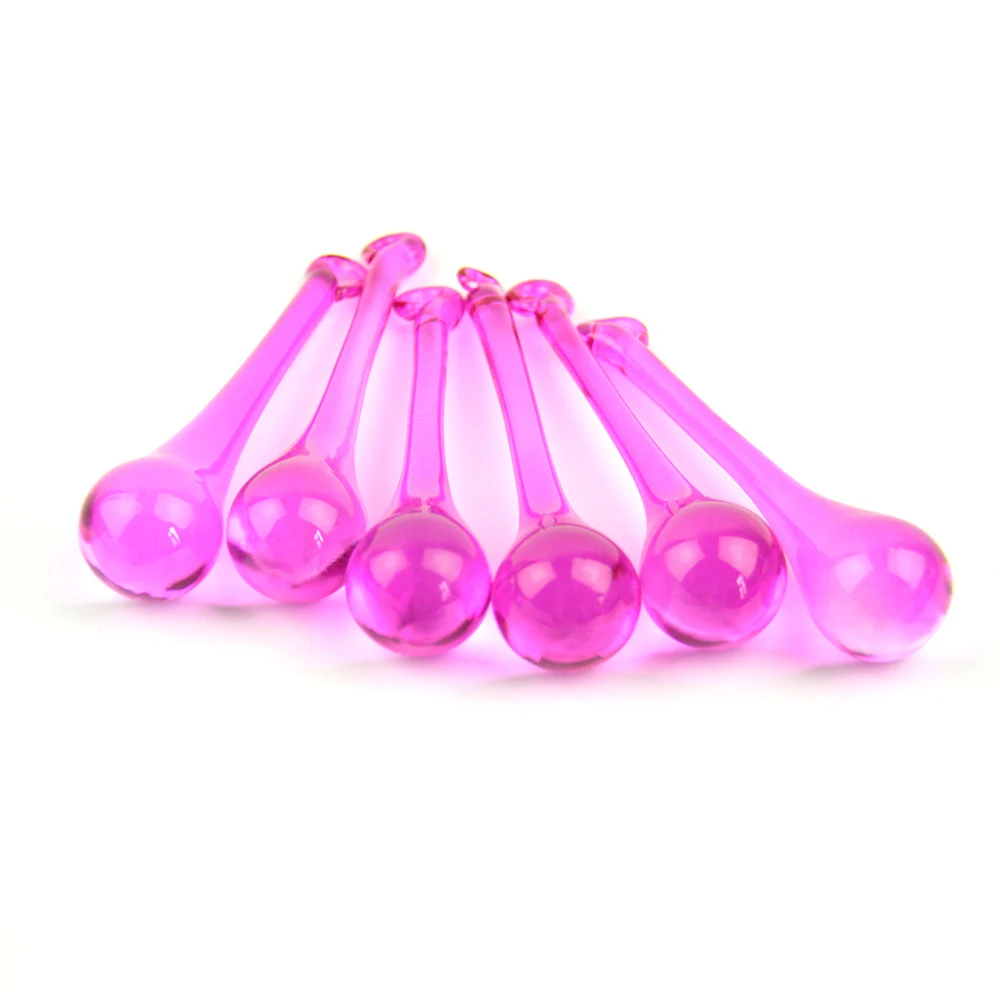 10pcs Multicolor Raindrops Crystal Chandelier Parts 20*80mm Lamp Glass Hanging Pendants Beads Curtain Accessories