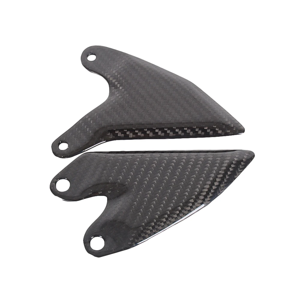 Juego de Pedal de fibra de carbono para motocicleta, cubierta protectora para Kawasaki Ninja 400, NINJA400, 2019, 2020, 2021