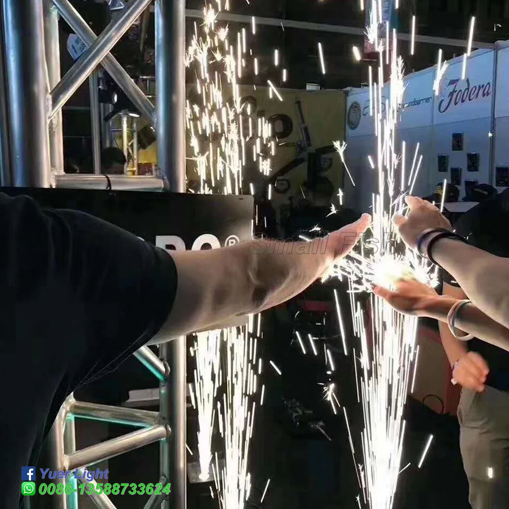 600W Cold Spark Firework Machine For Wedding Celebration Dmx And Remote Control Spark Fountain Sparkular Machine For Dj Stage