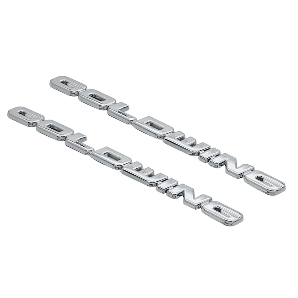 Insigne d\'emblème 3D de moto, autocollant précieux de carburant, autocollant de protection de tampon, Honda GOLDWING GL1800 GL 1800