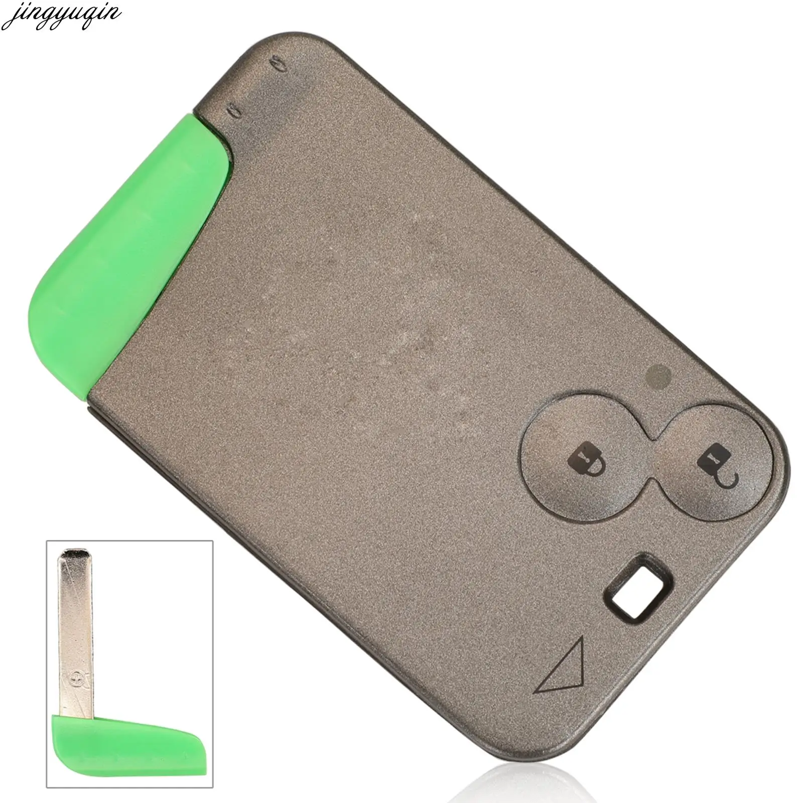 Jingyuqin 2/3B Smart Remote Key Shell For Renault Espace Laguna 2001 2002 2003 2004 2005 2006 2007 2008 2009 Keyless Entry Fob