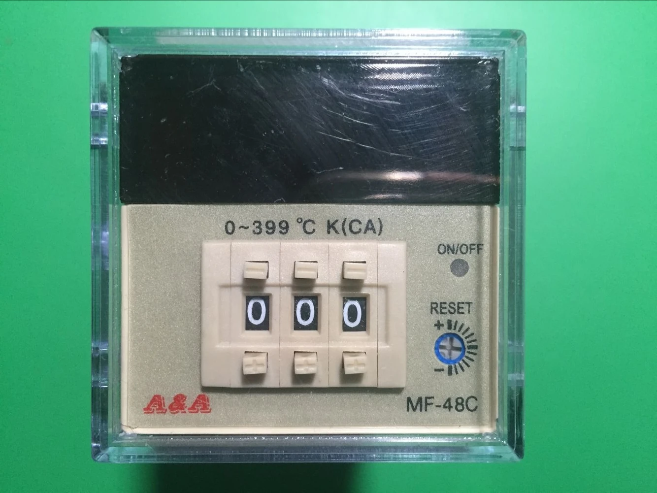 

A&A MF-48C temperature controller with eight-pin socket temperature controller MF48C digital display temperature controller