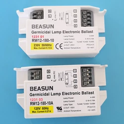 RW12-180-10 RW12-180-10A 120V 230V 4W-8W Germicidal UV Lamp Electronic Ballast for Lamp TUV4W TUV6W TUV8W