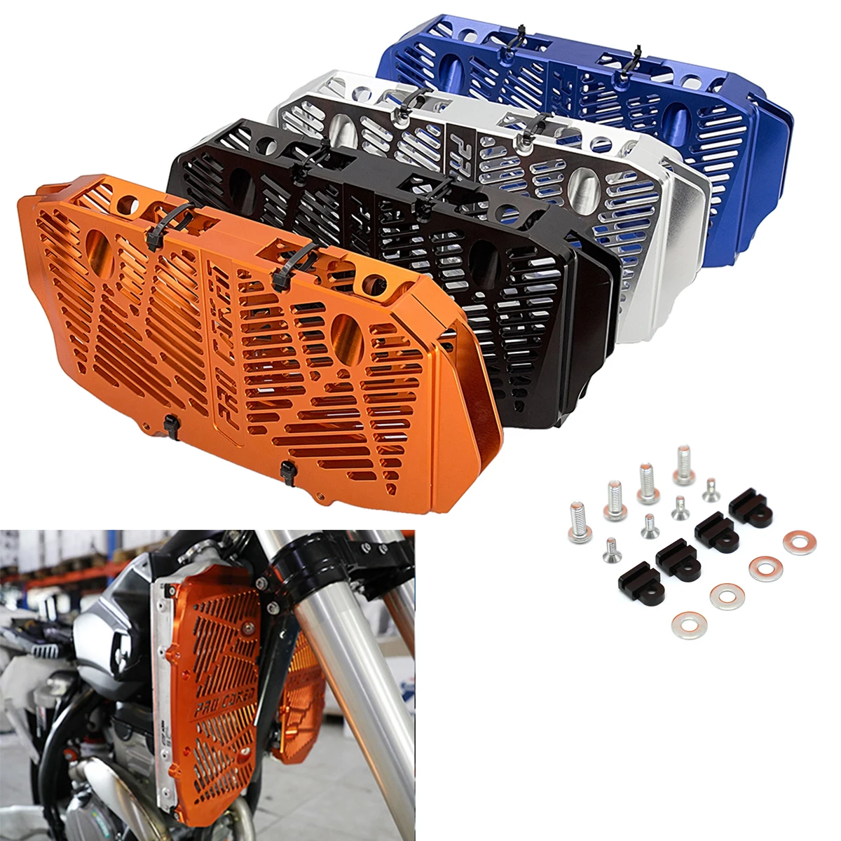 

Radiator Guard Grille Protector Cover for ​KTM EXC/EXC-F/SX150/250/300 ​TC/FC/TE