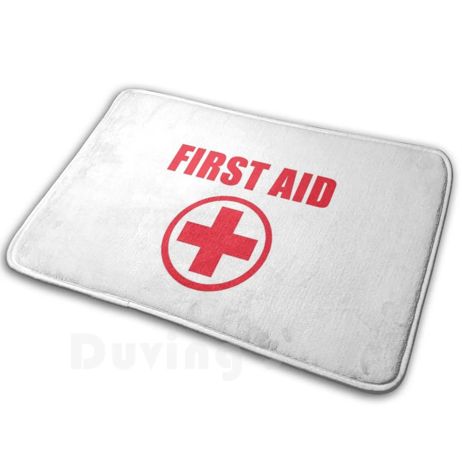 First Aid-Health And Safety Mat Rug Carpet Anti-Slip Floor Mats Bedroom Firefighter Cpr Fireman Firemen Firewoman Firewomen